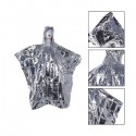 Poncho courverture de survie en aluminium