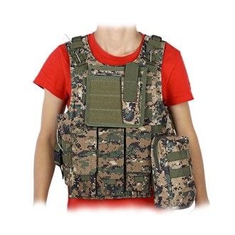 Gilet de survie tactique multipoches militaire